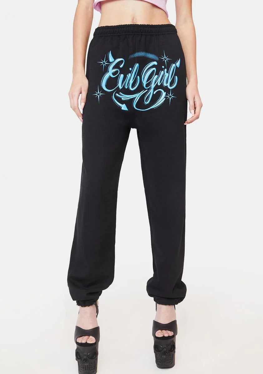 Evil Girl Graphic Sweatpants