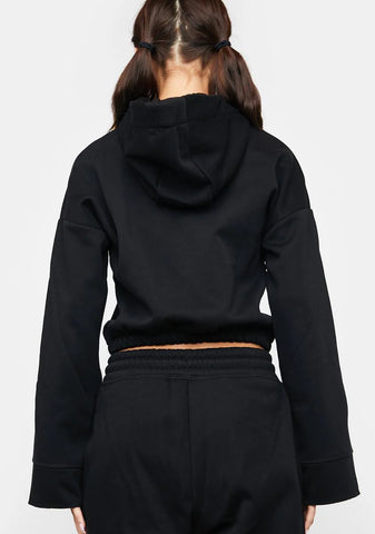 Branded Front Hoodie