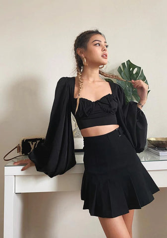 Burn Book Pleated Skirt