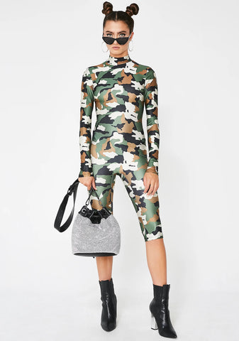 Take Yo Man Camo Jumpsuit