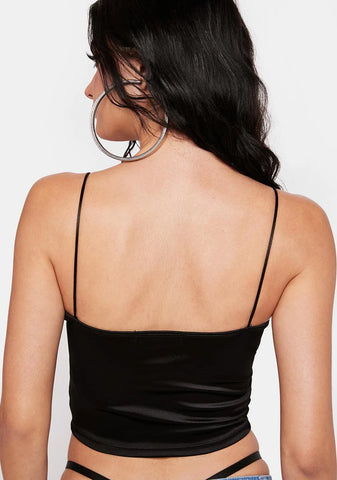 Noir So Delicate Cami Crop Top