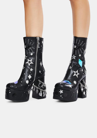 Wicked Divination Platform Boots