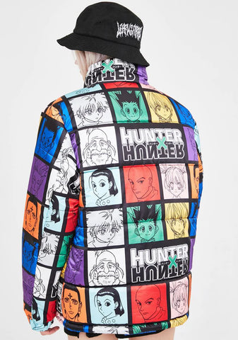 X Hunter x Hunter Puffer Jacket