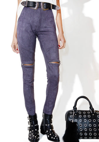 Cadet Knee Deep Suede Pants