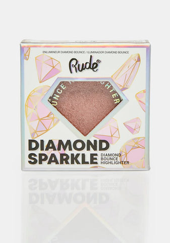 Rose Gold Diamond Sparkle Diamond Bounce Highlighter