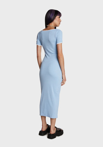 Logging Off Midi Dress