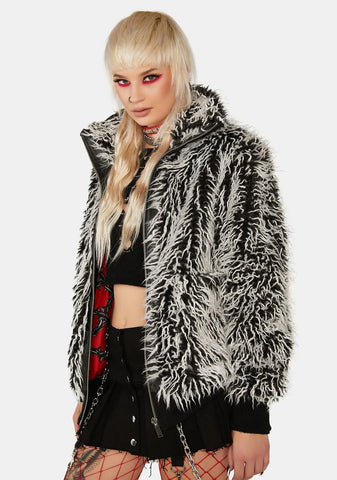 Need No Protecting Faux Fur Jacket