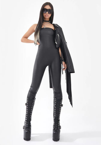 Be Wicked Strapless Catsuit