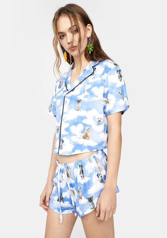 All Dogs Go To Heaven Pajama Set