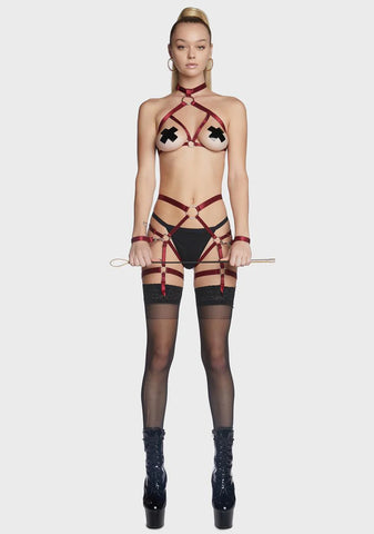 Been So Long Bondage Lingerie Set