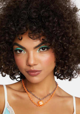 Crush Dice Roller Layered Necklace