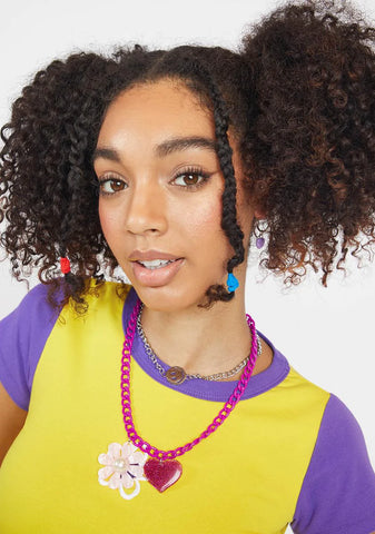 Love That Blooms Layered Chain Necklace