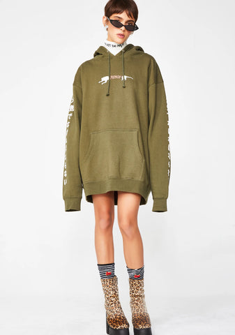 Zipper Face Pullover Sweater