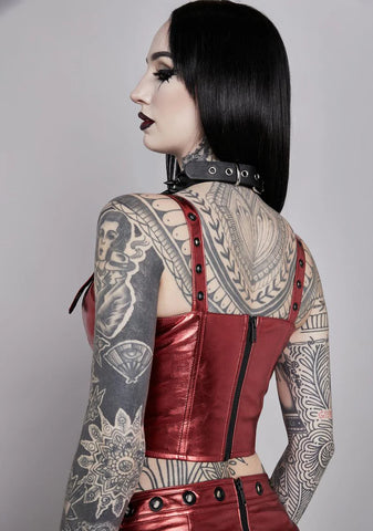 Blood Moon Rising Bustier Top