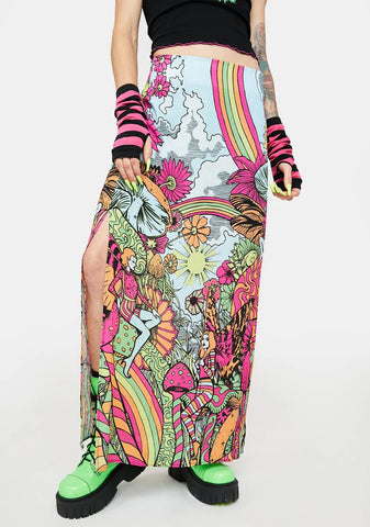 Scenic Route Maxi Skirt