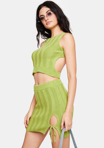 All Of The Above Skirt Set