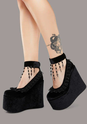 Never Be Silenced Platform Wedges