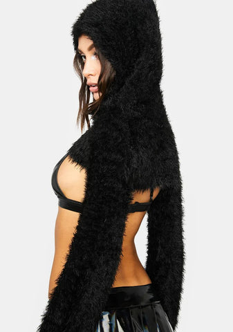 Down Tonight Fuzzy Shrug