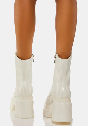 Snow Can't Stomp Me Platform Boots