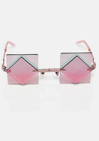 Pink Beyond Diamond Sunglasses