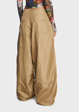Rian Nylon Cargo Pants