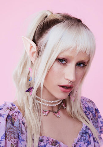 Pink Short Elf Ears