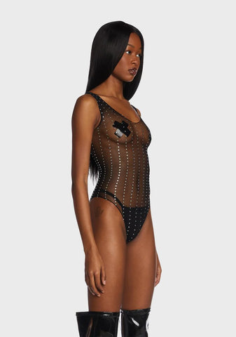 Hard To Miss Fishnet Bodysuit