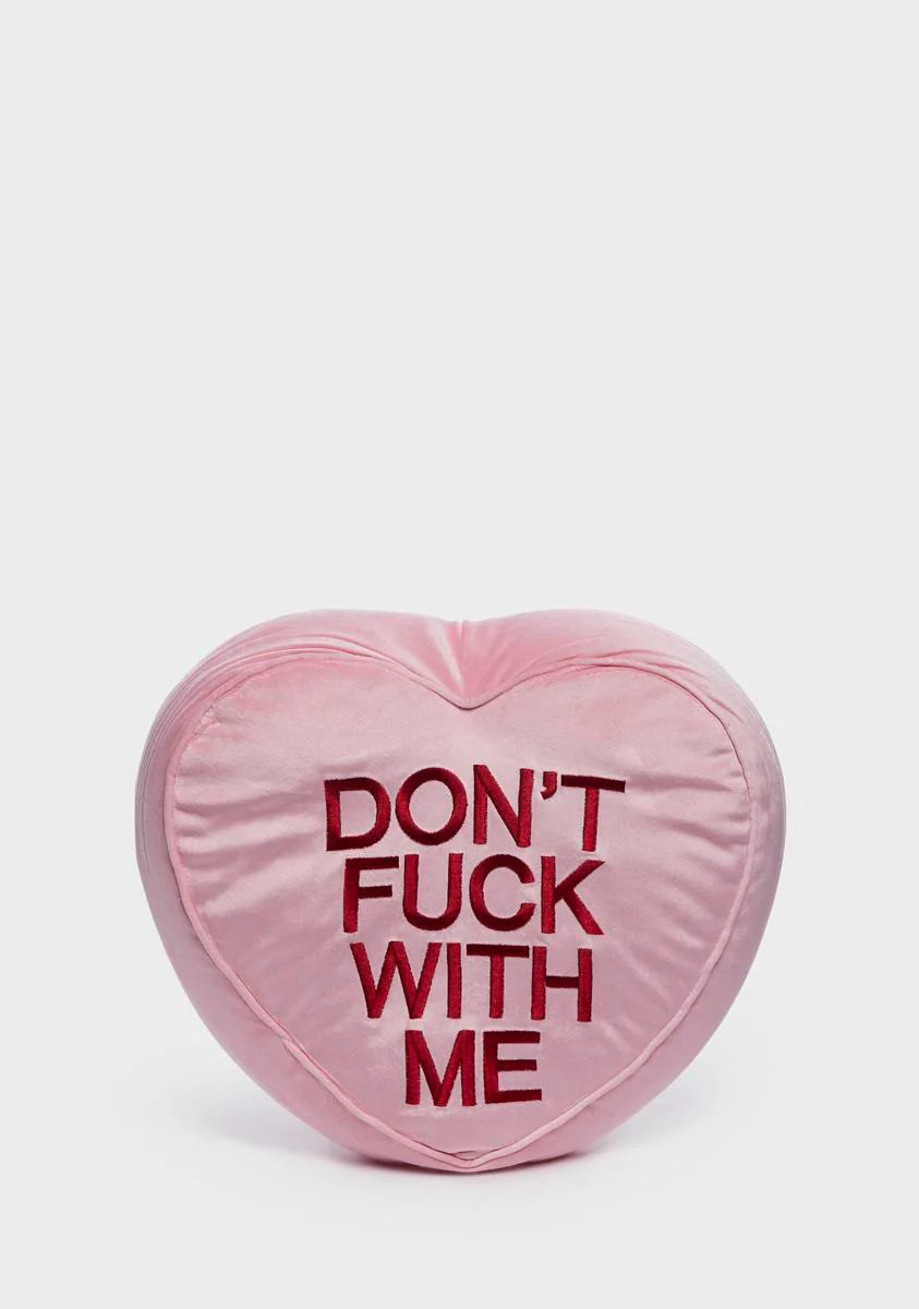 Heart Facts Throw Pillow