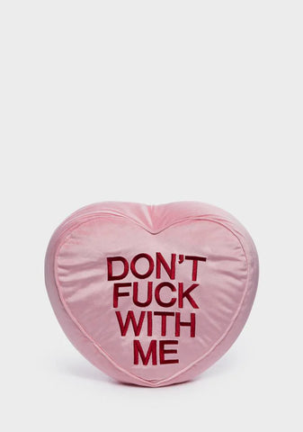 Heart Facts Throw Pillow