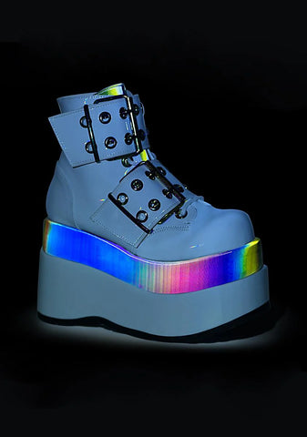 Disco Rhythm Platform Boots