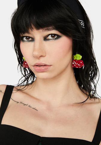 Feeling Lucky Dice Earrings