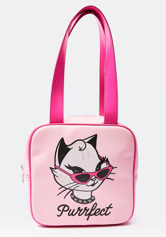 Miss Purrfectionist Shoulder Bag