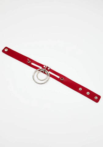 Hot Lethal Days Spiked O-Ring Choker