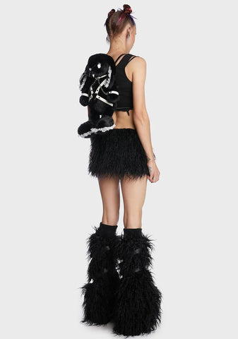 Dark Safe Word Bunny Backpack