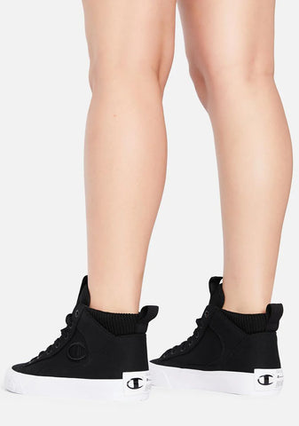 Black Gem Hi Sneakers