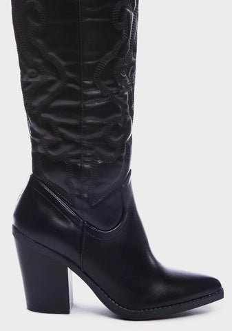 Rodeo Target Cowboy Boots