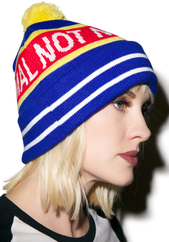 Not Normal Bobble Hat