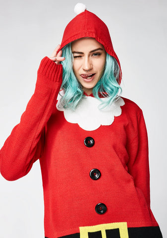Santa Hoodie Sweater