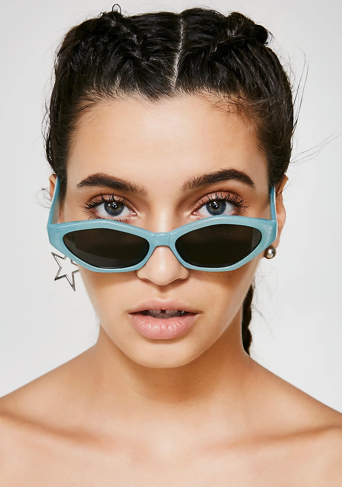 Stop N' Stare Oval Sunglasses