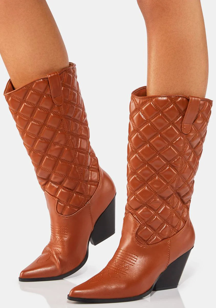 Whiskey Howdy Stranger Cowboy Boots