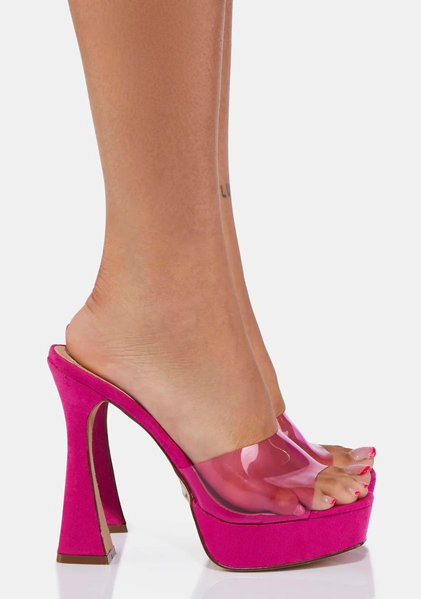 Baby Don't Complicate It Platform Heels