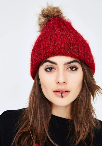 Wish List Pom Pom Beanie