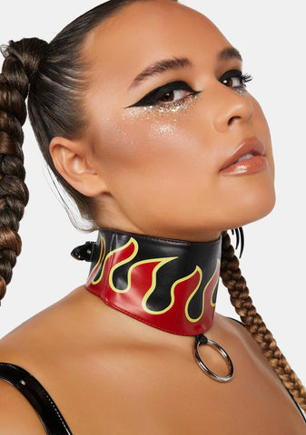 Dare You Flame Choker