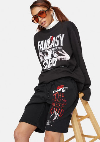 X Playdude Fantasy Safari Sweatshorts