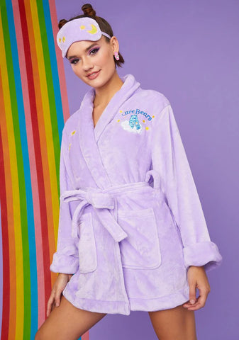 Cuddle Puddle Bedtime Robe And Eye Mask Set