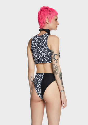 Smiley Underboob Top