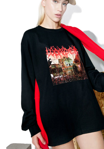 Metal Long Sleeve Tee