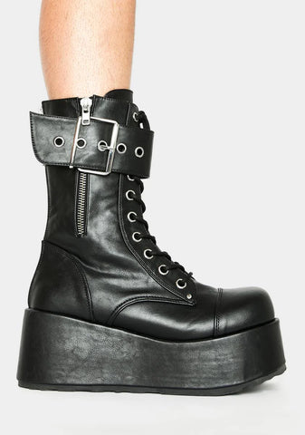 Petrol Ankle Boots