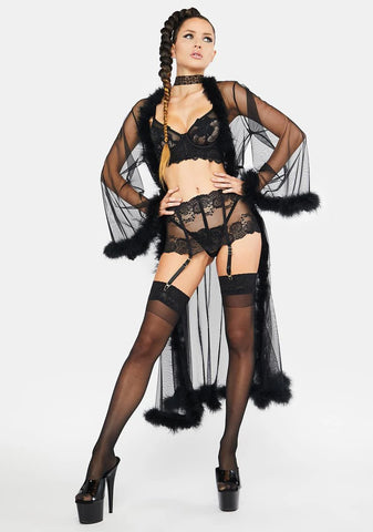 Alone Time Cincher And Thong Set