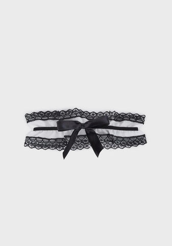 Luxe Crush Bow Choker